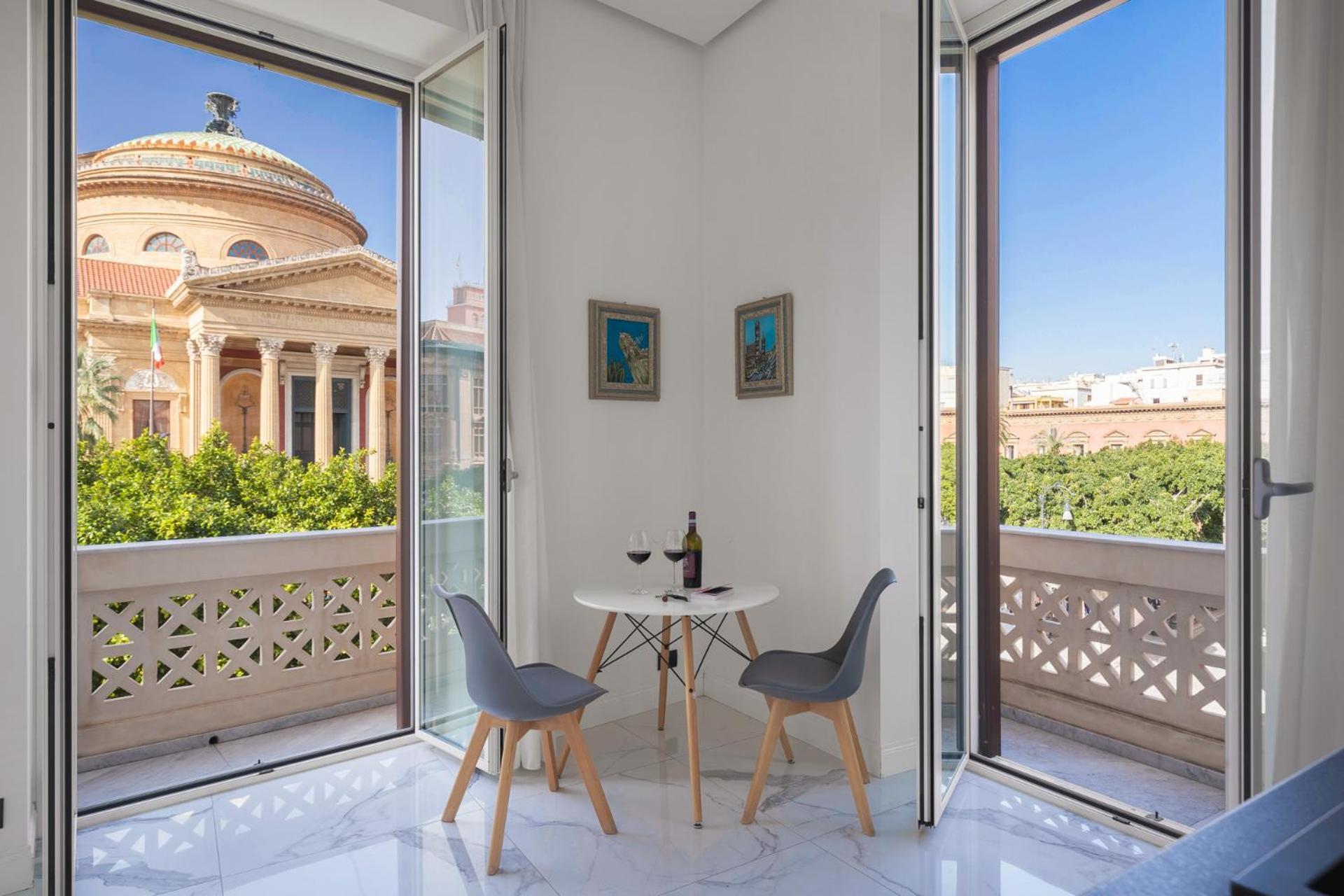 פלרמו Palazzo Sovrana Serviced Luxury Apartments מראה חיצוני תמונה