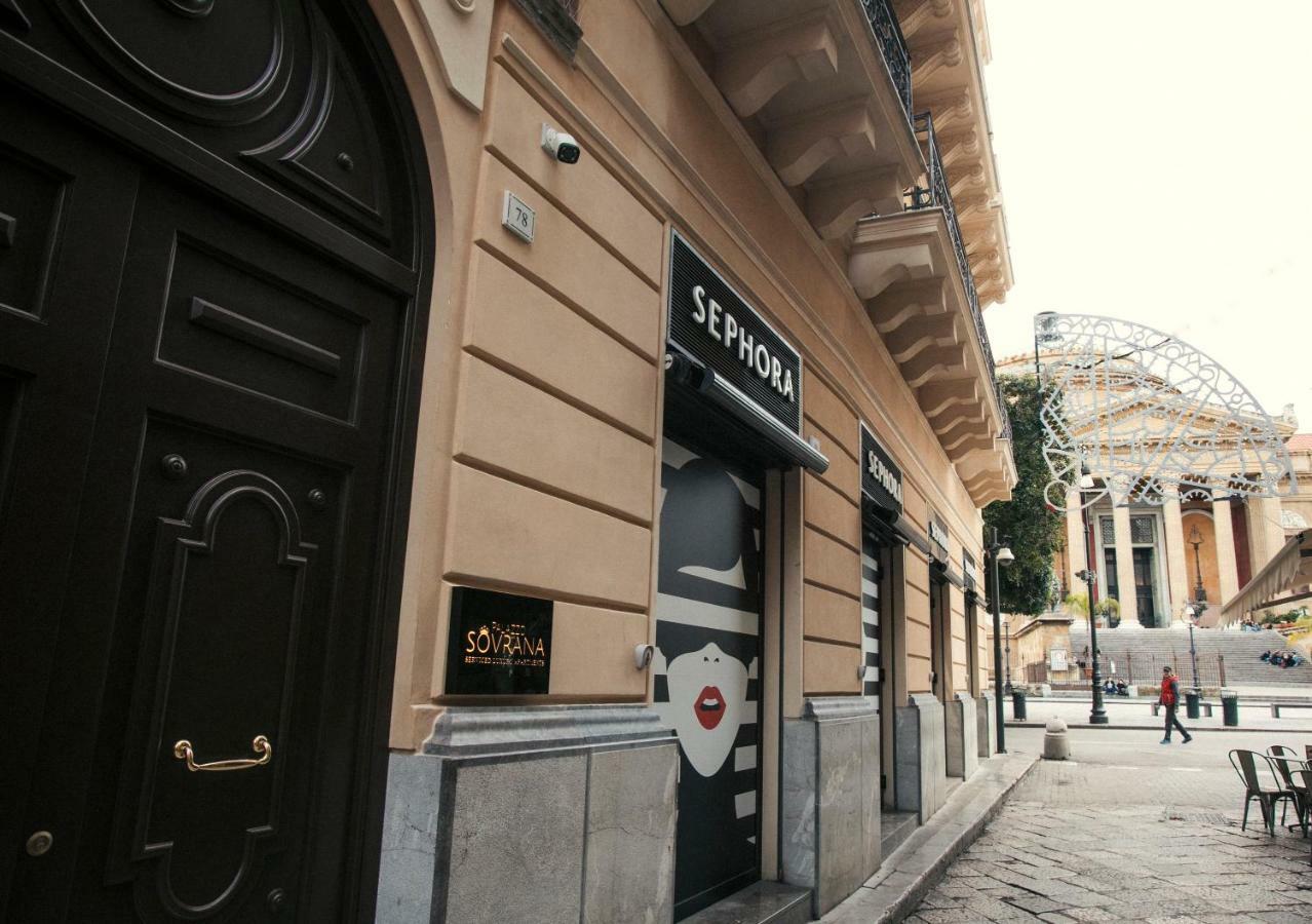 פלרמו Palazzo Sovrana Serviced Luxury Apartments מראה חיצוני תמונה