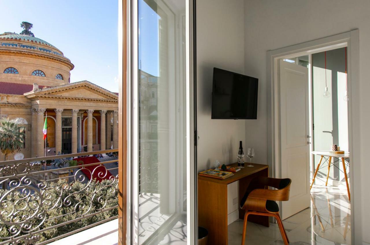 פלרמו Palazzo Sovrana Serviced Luxury Apartments מראה חיצוני תמונה